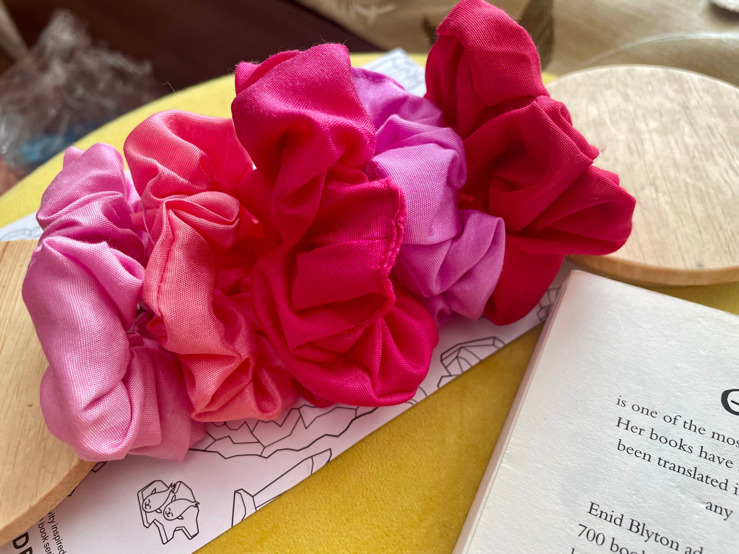 Pretty In Pink Scrunchie Combo