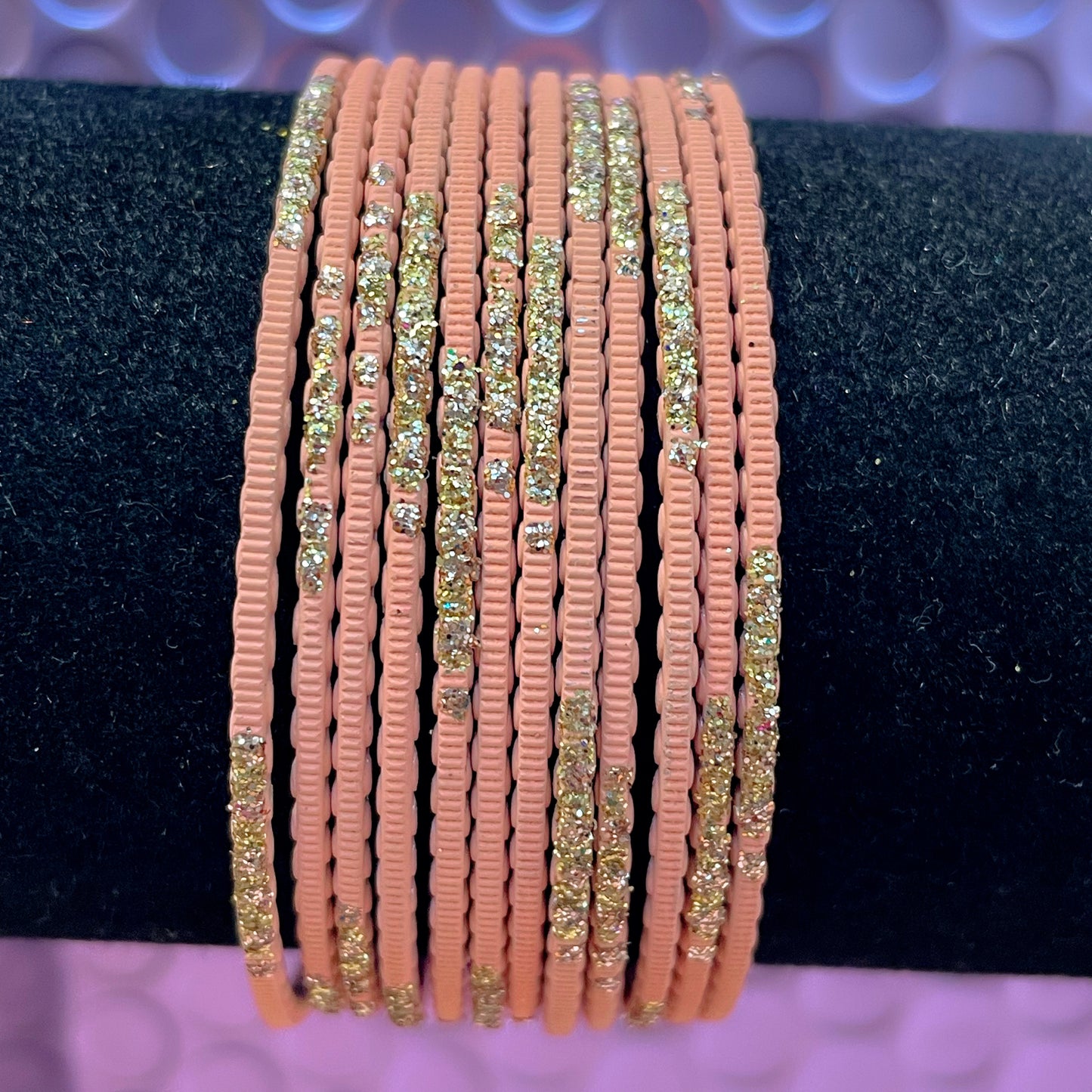 Metal Bangles Sets Size 2.2- Various Colours