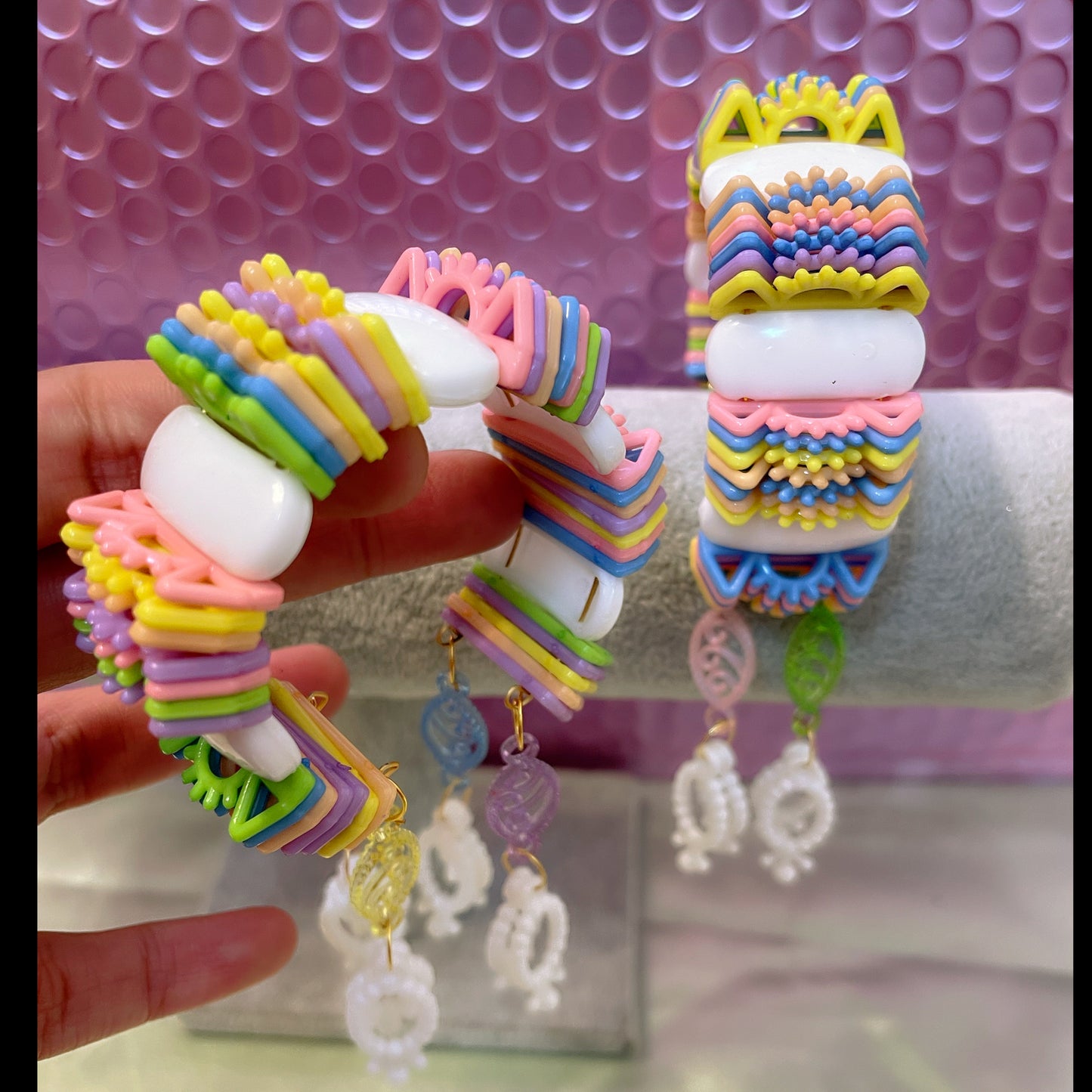 Multicoloured Kids Open Bracelet