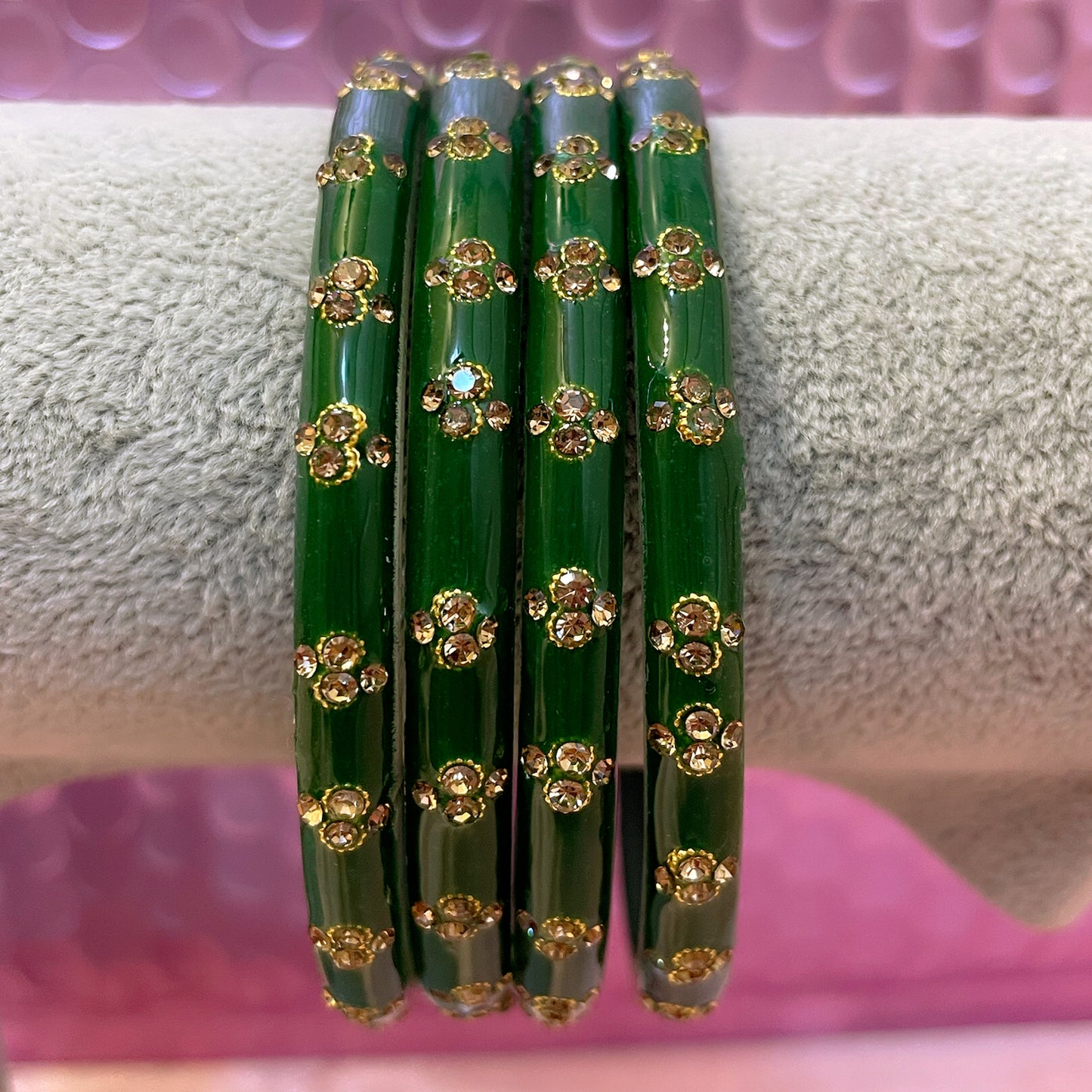 Glass Karas Combo Of 5 Sets- Size 2.10