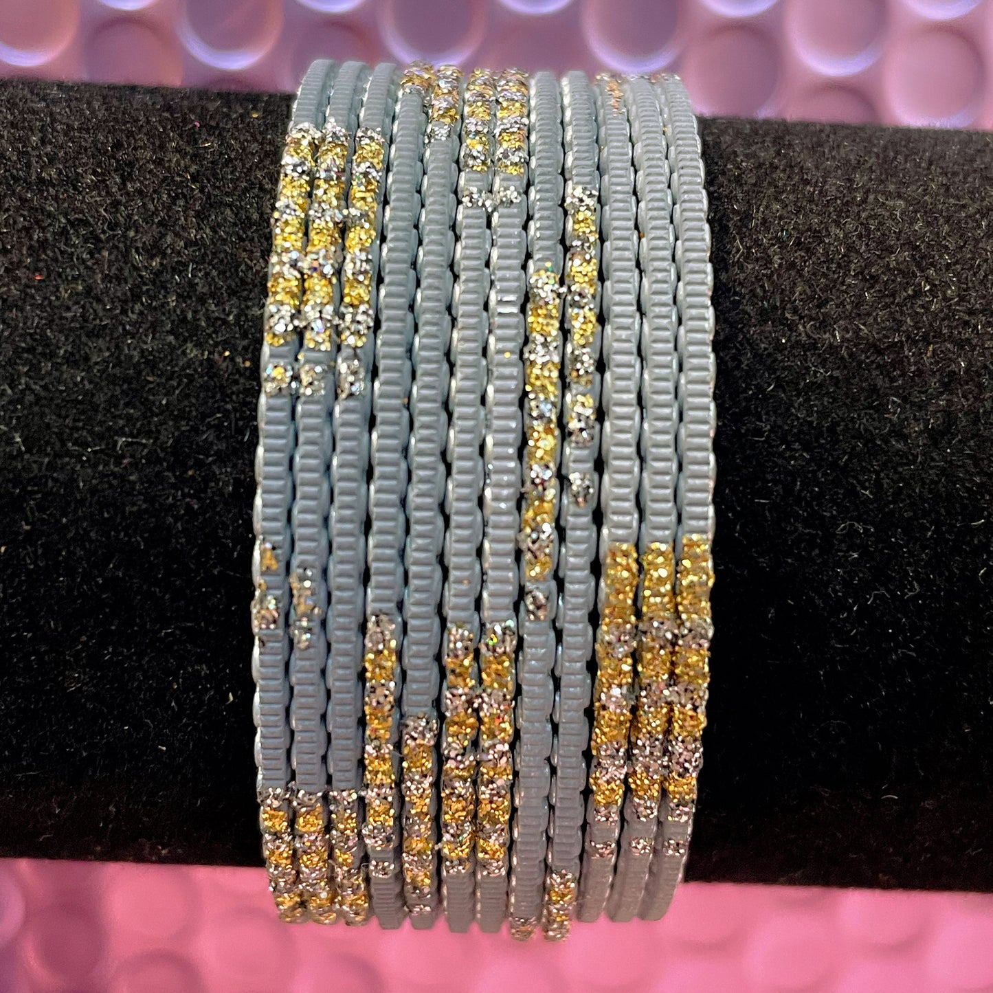 Metal Bangles Sets Size 2.2- Various Colours