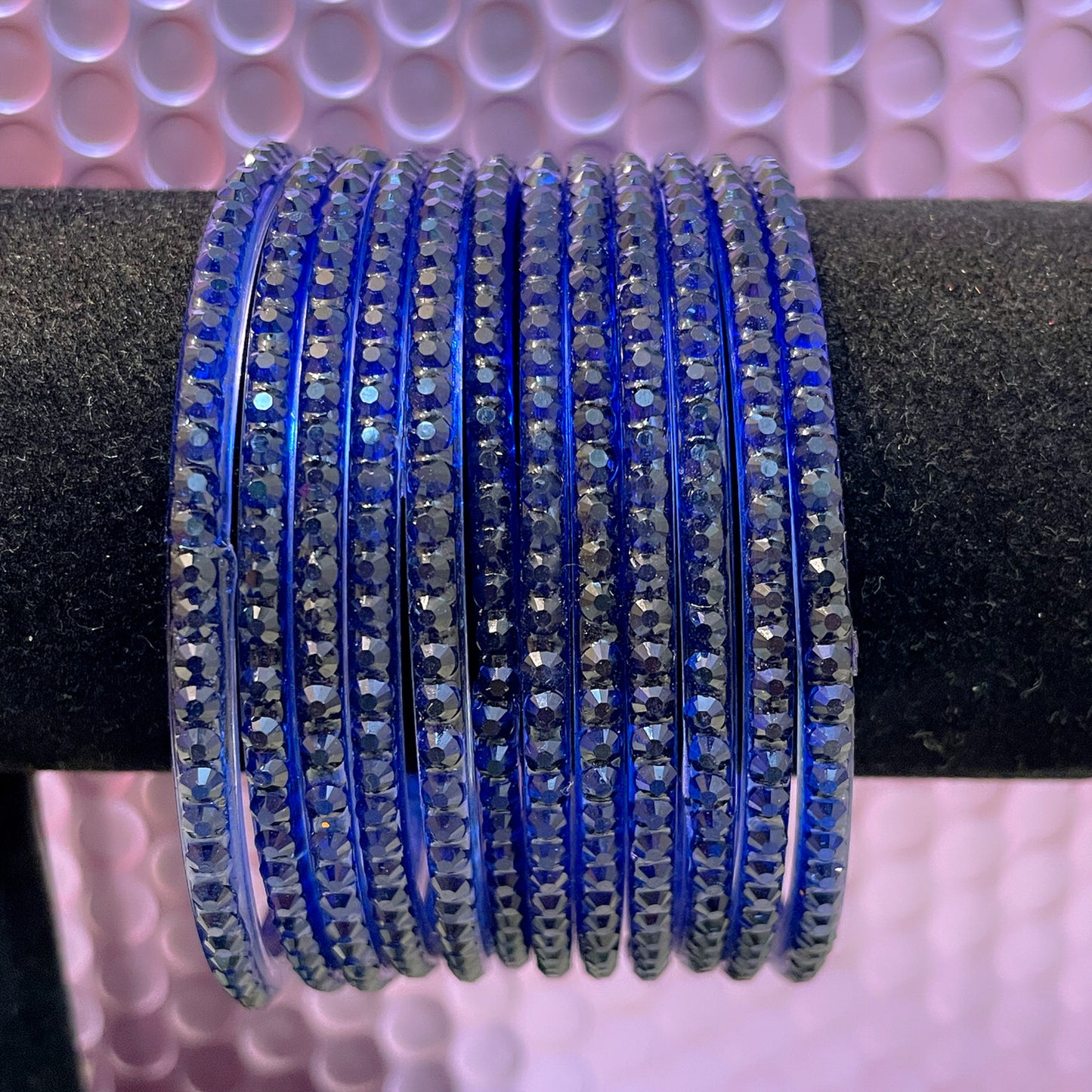 Drop Glass Bangles Various Colours- Size 2.8