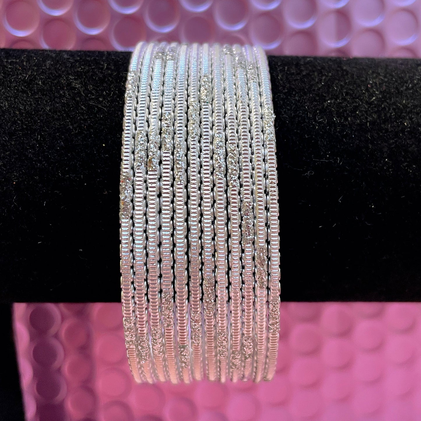 Kids Metal Bangles Sets- Various Colours/Sizes