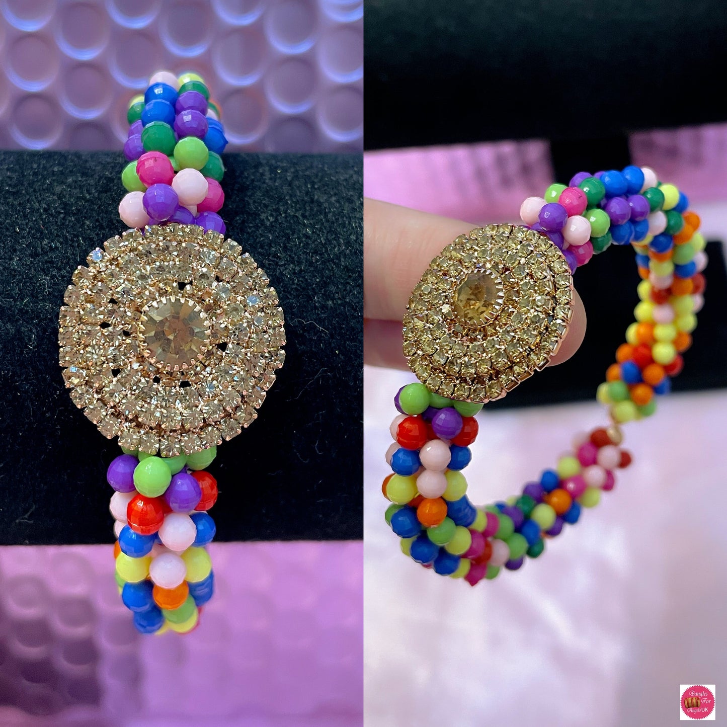 Combo Of 6 Multicoloured Openable Bracelet