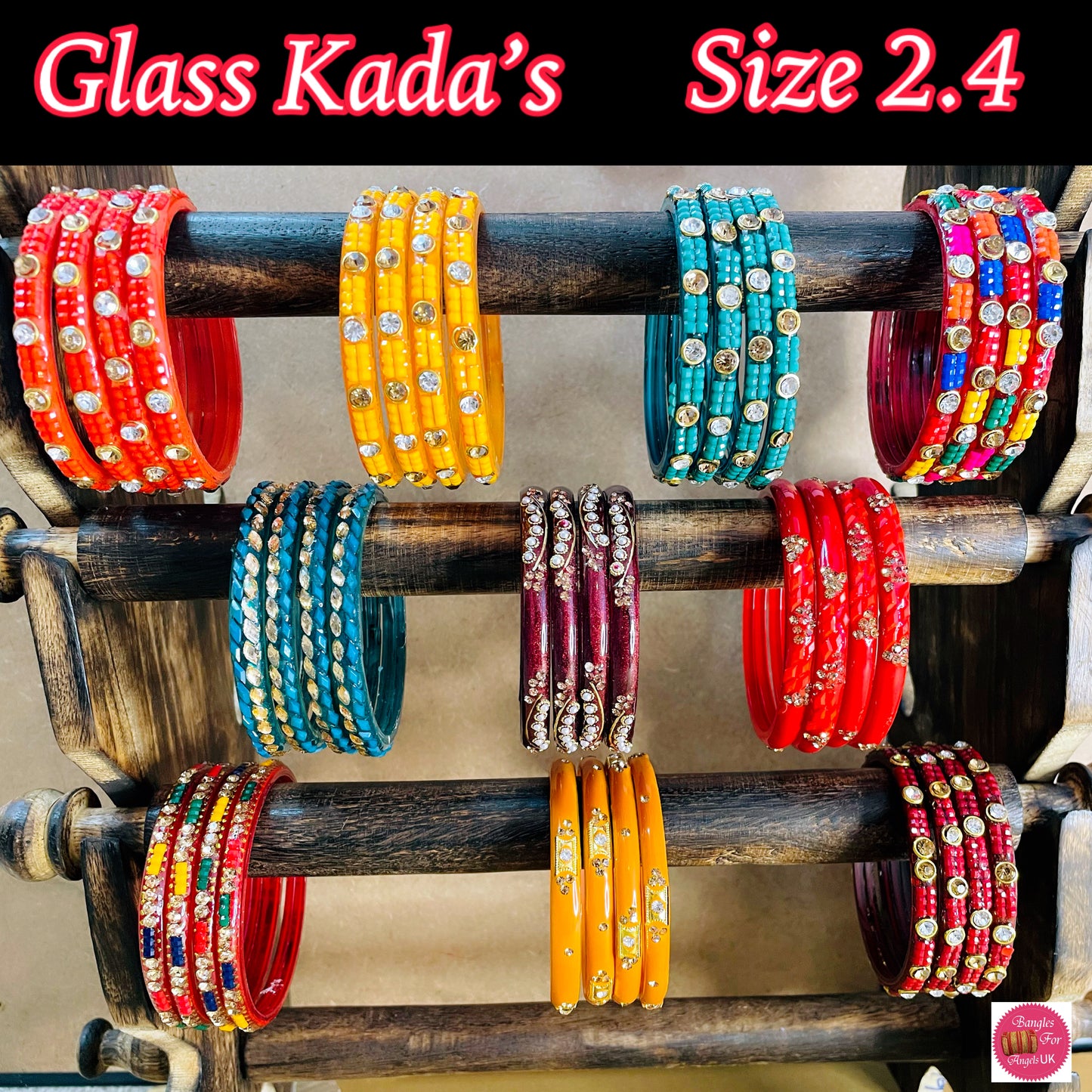 Glass Karas- Combo Of 10 Sets