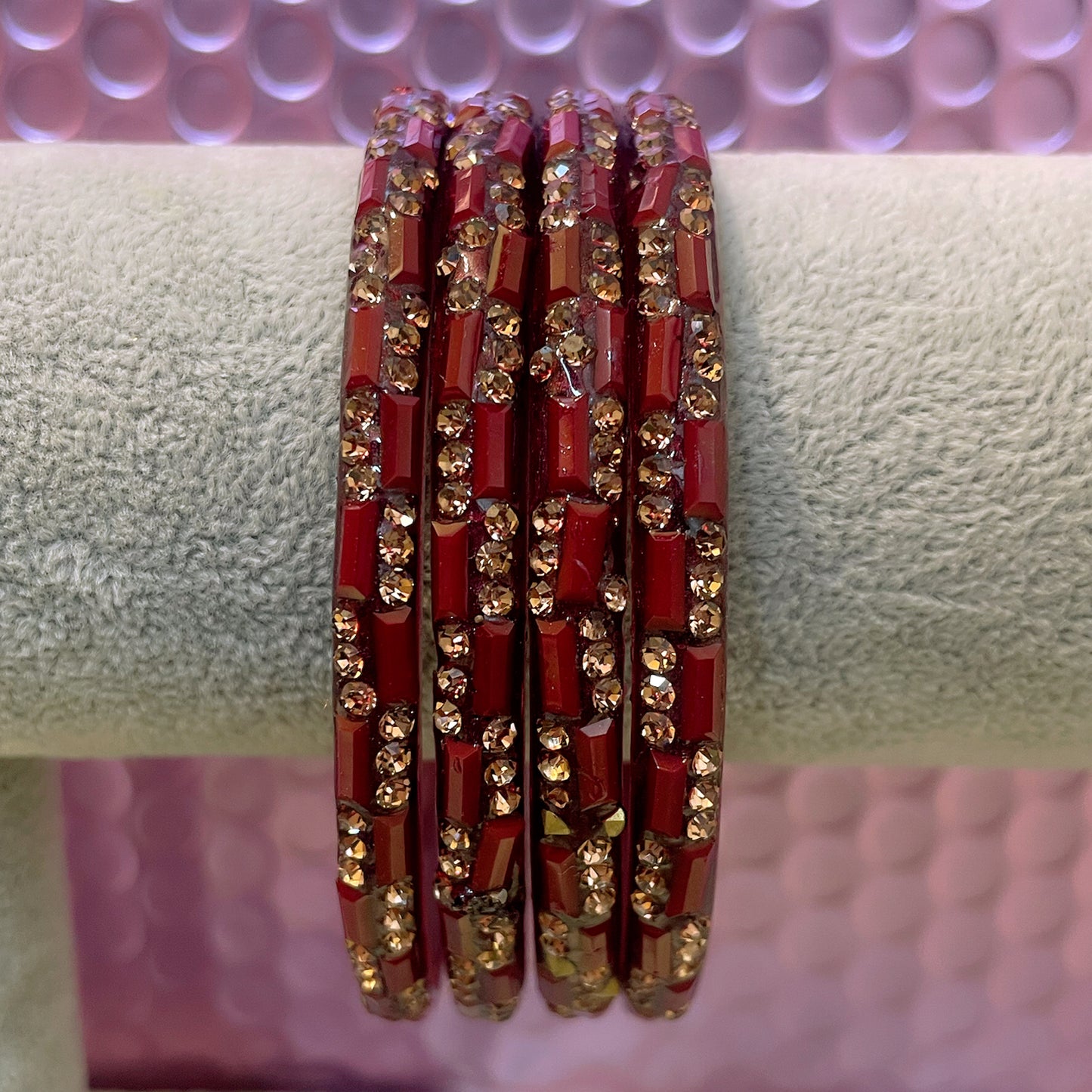Glass Karas Combo Of 5 Sets- Size 2.10