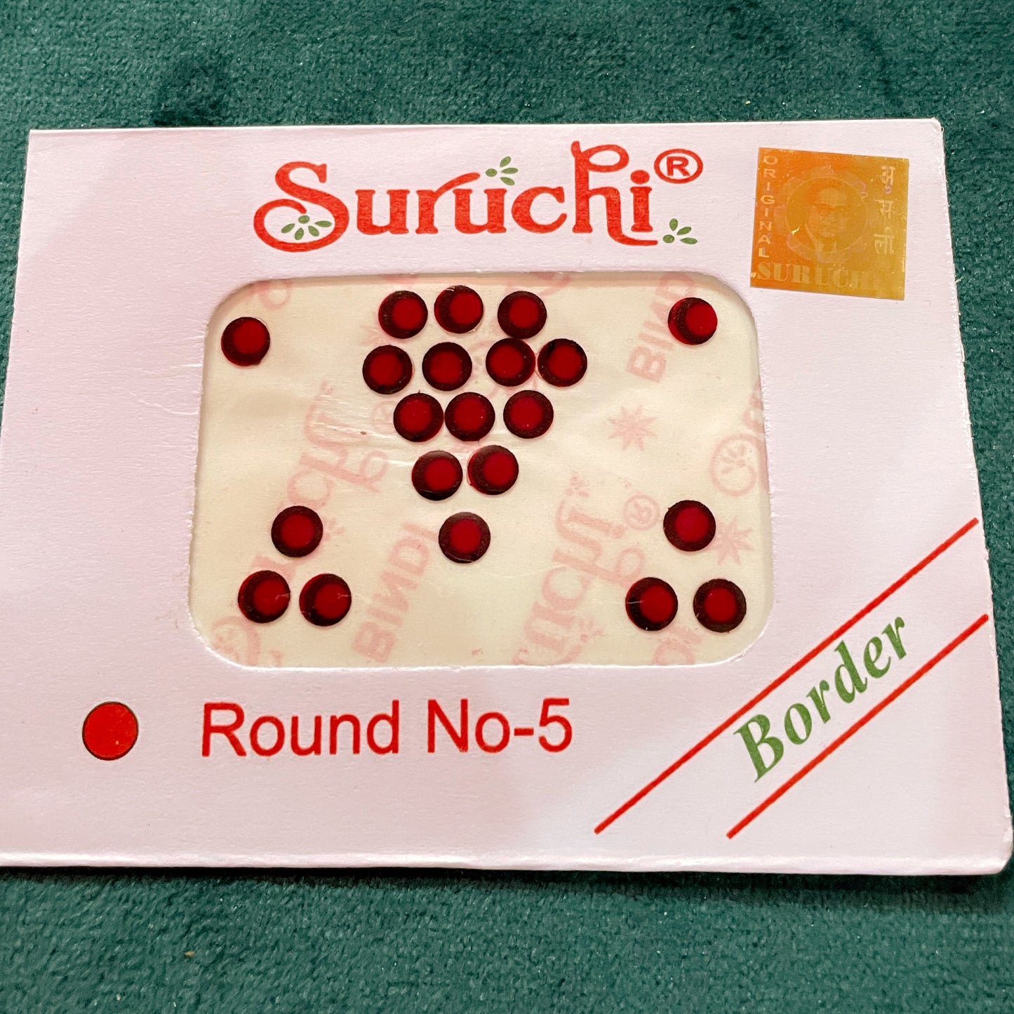 Plain Border Bindi Pack- All Sizes