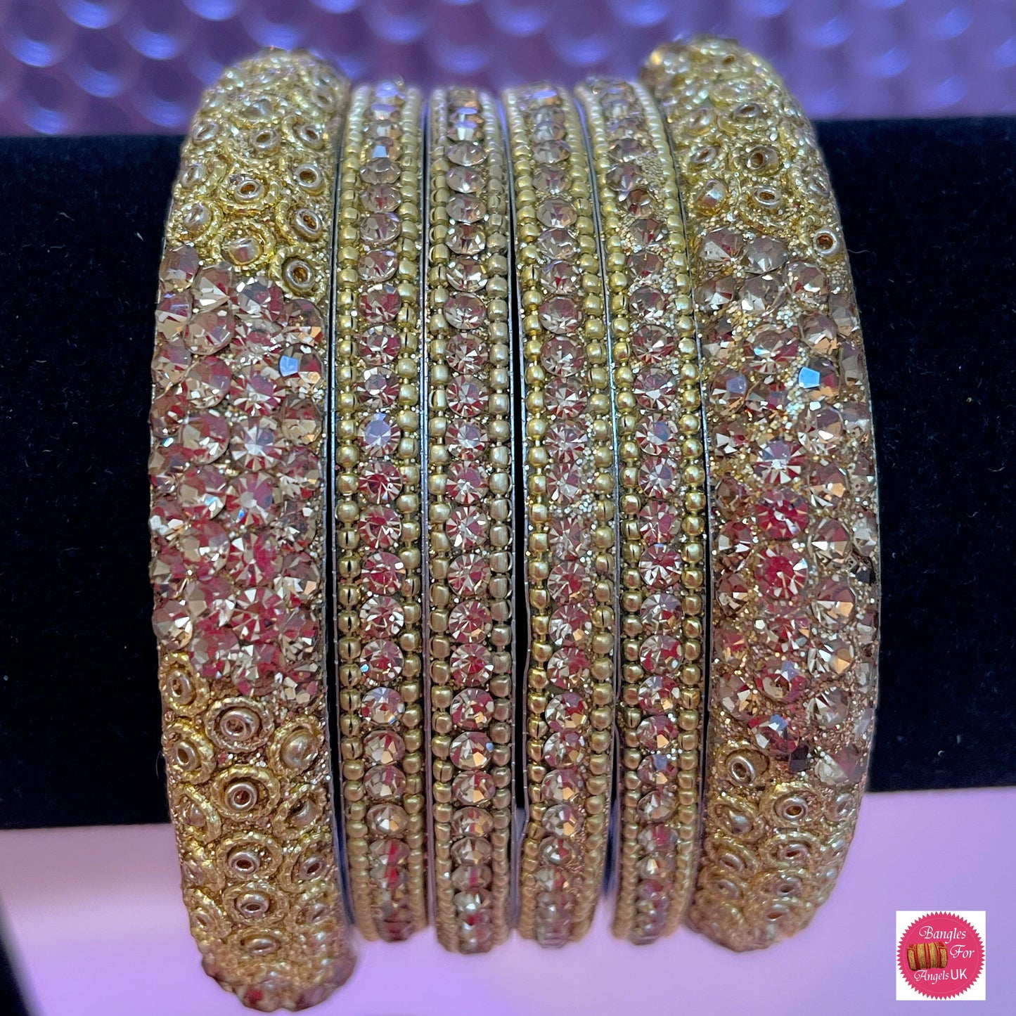 Metal Bangles Sets Combo Of assorted 6 Sets