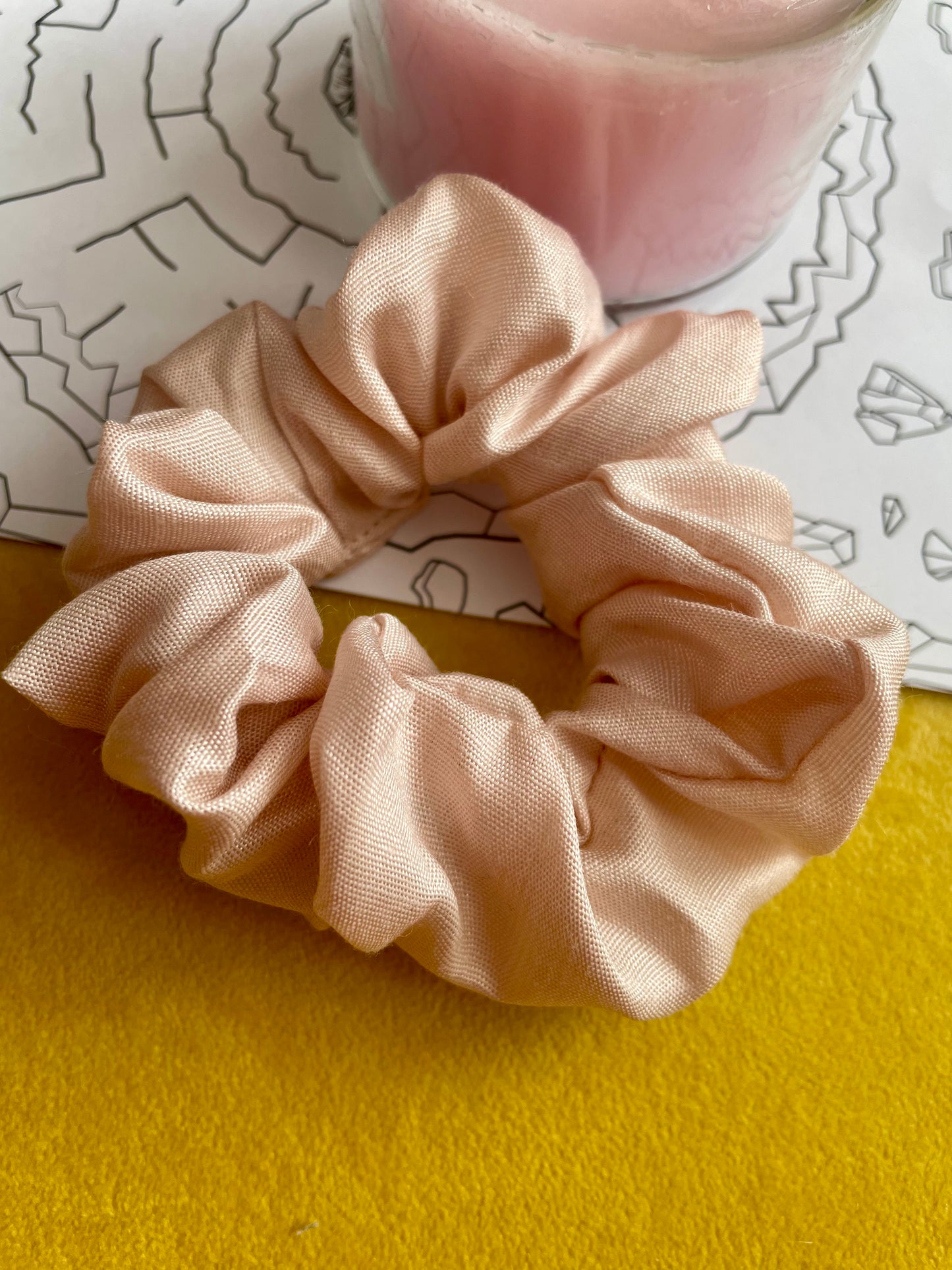 Peach Scrunchie