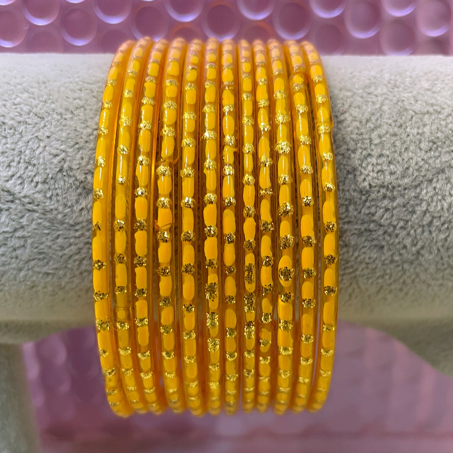 Glass Bangles in various colours: Size 2.10