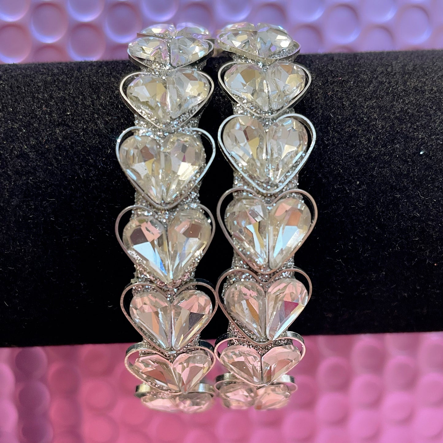 Silver Heart Metal Karas