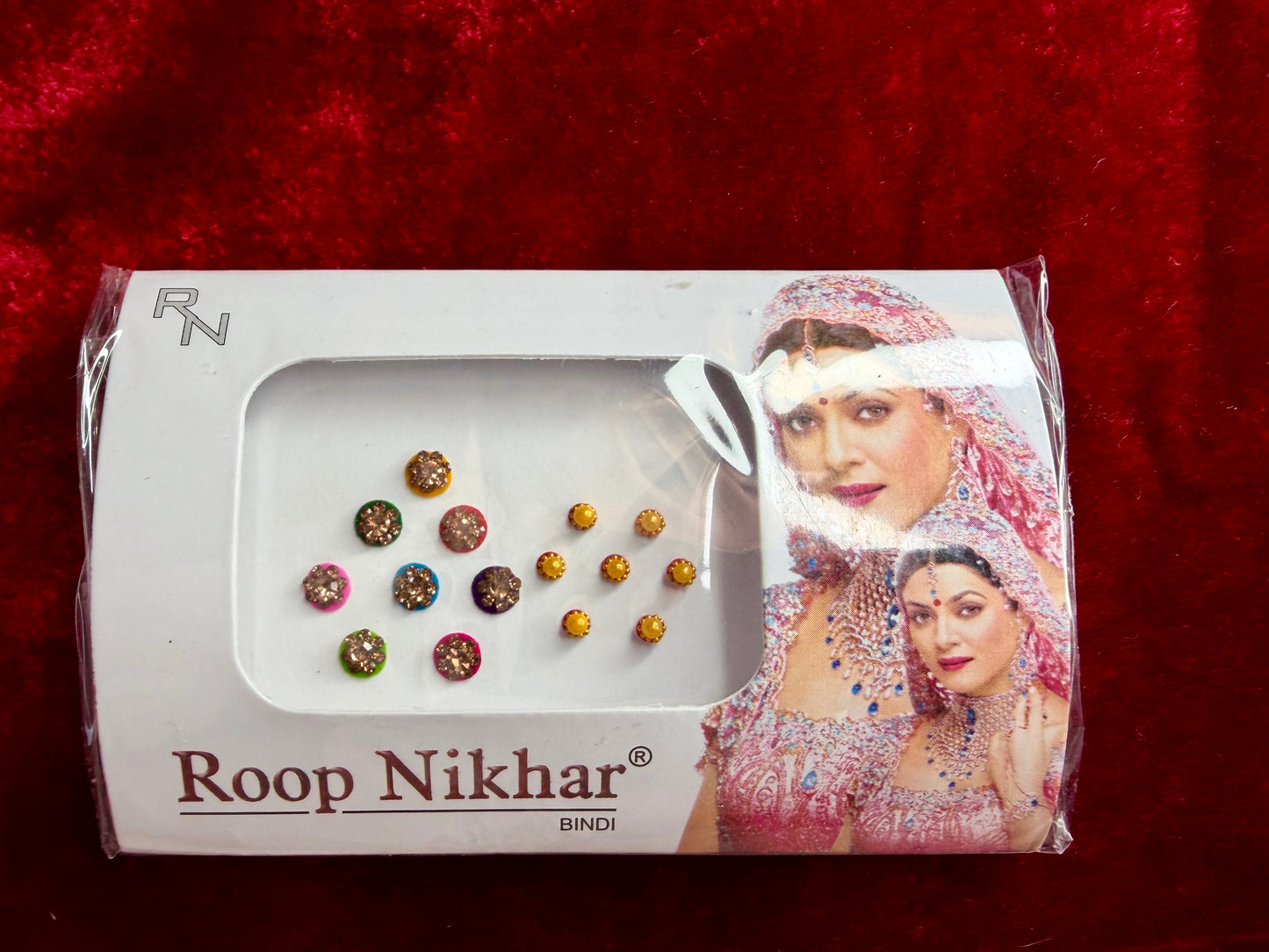 Multicoloured Stone Bindi