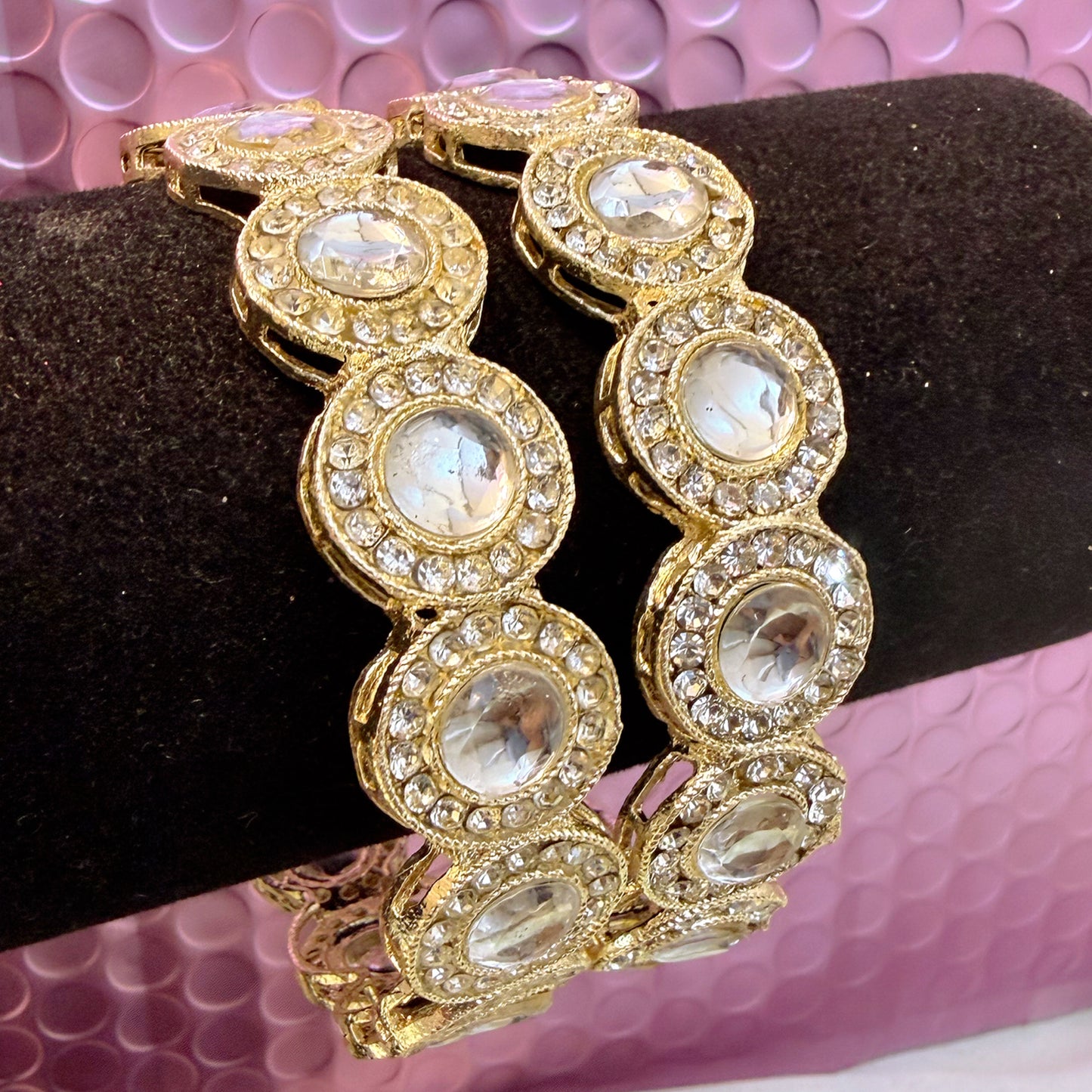 Gold Mirror Metal Karas