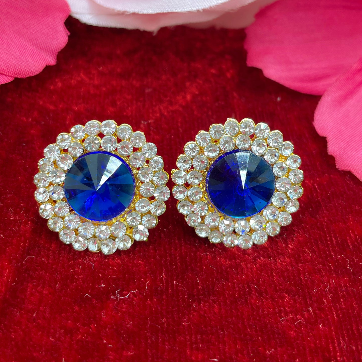 Zirconia/Diamante Studs- Various Colours