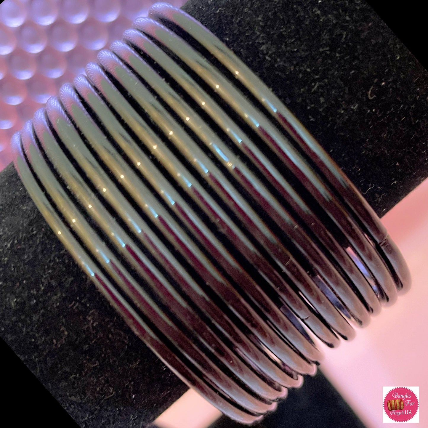 Plain Glass Bangles- Size 2.10