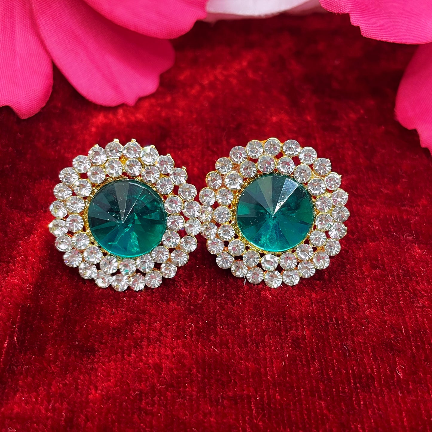 Zirconia/Diamante Studs- Various Colours