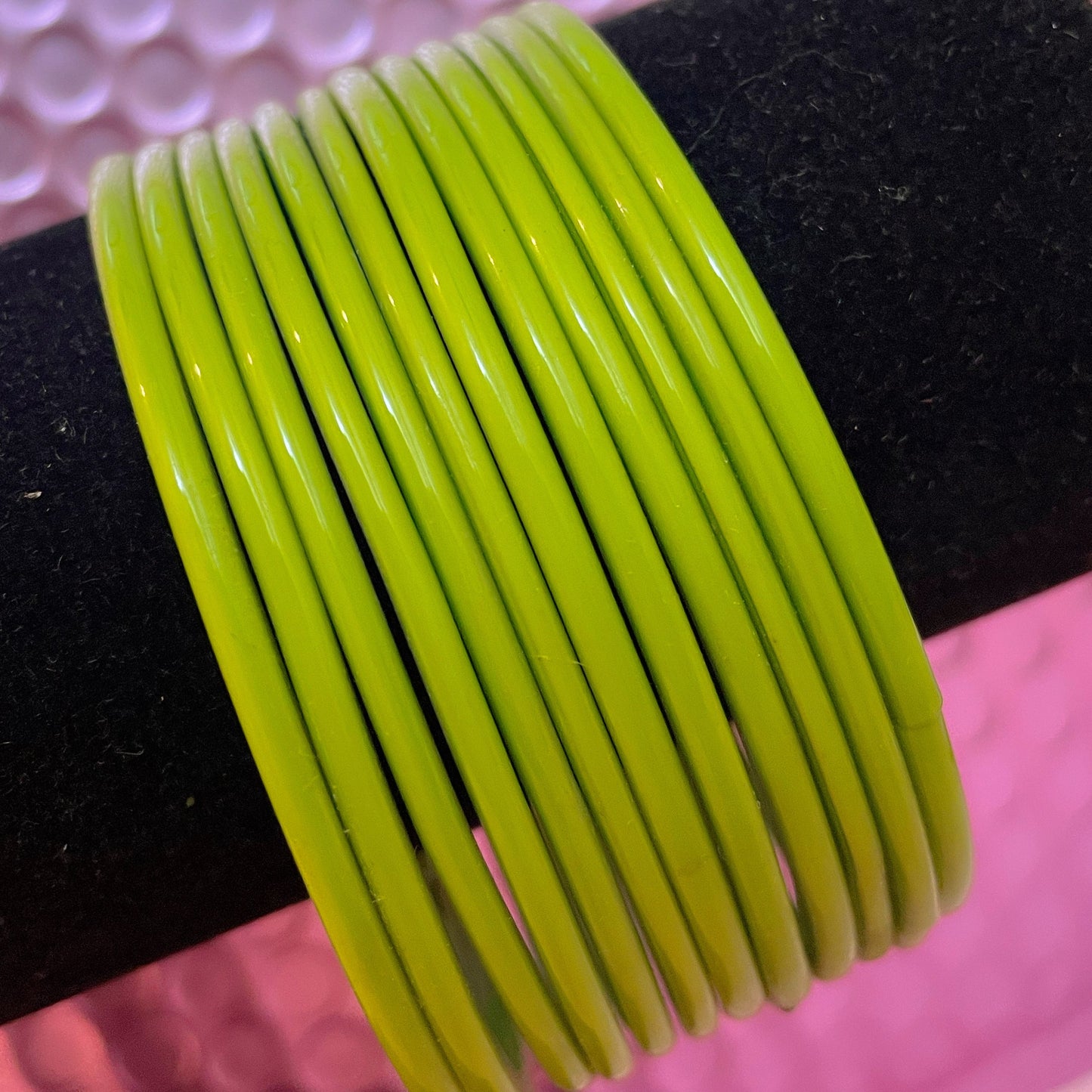 Plain Glass Bangles- Size 2.10