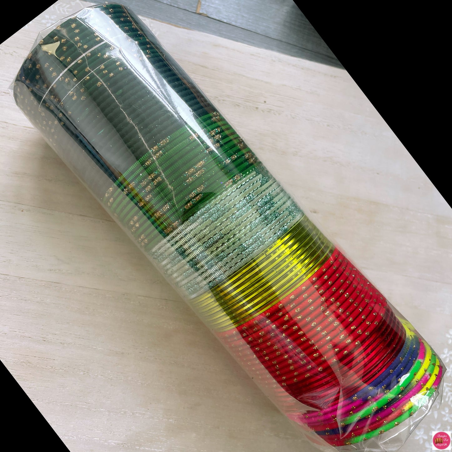 Metal Bangles Stacks- Various Colours