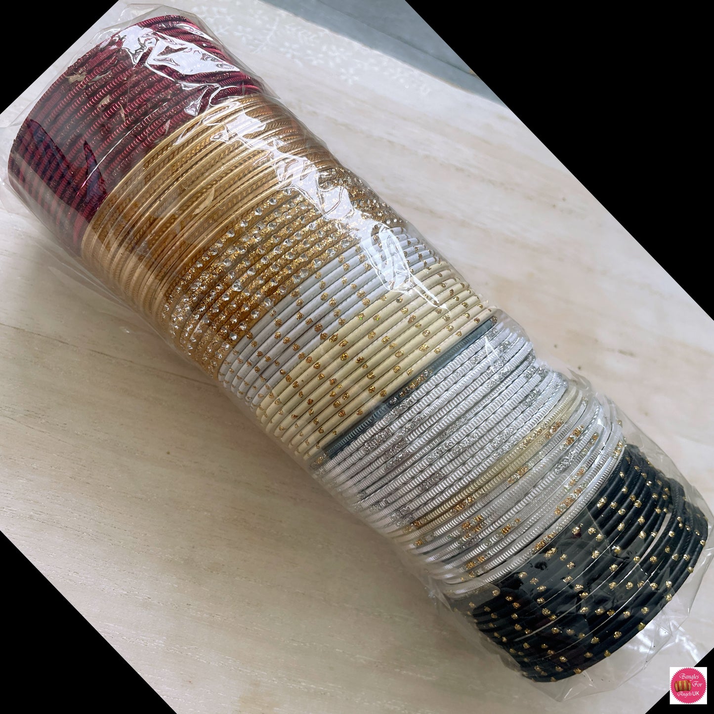 Metal Bangles Stacks- Various Colours