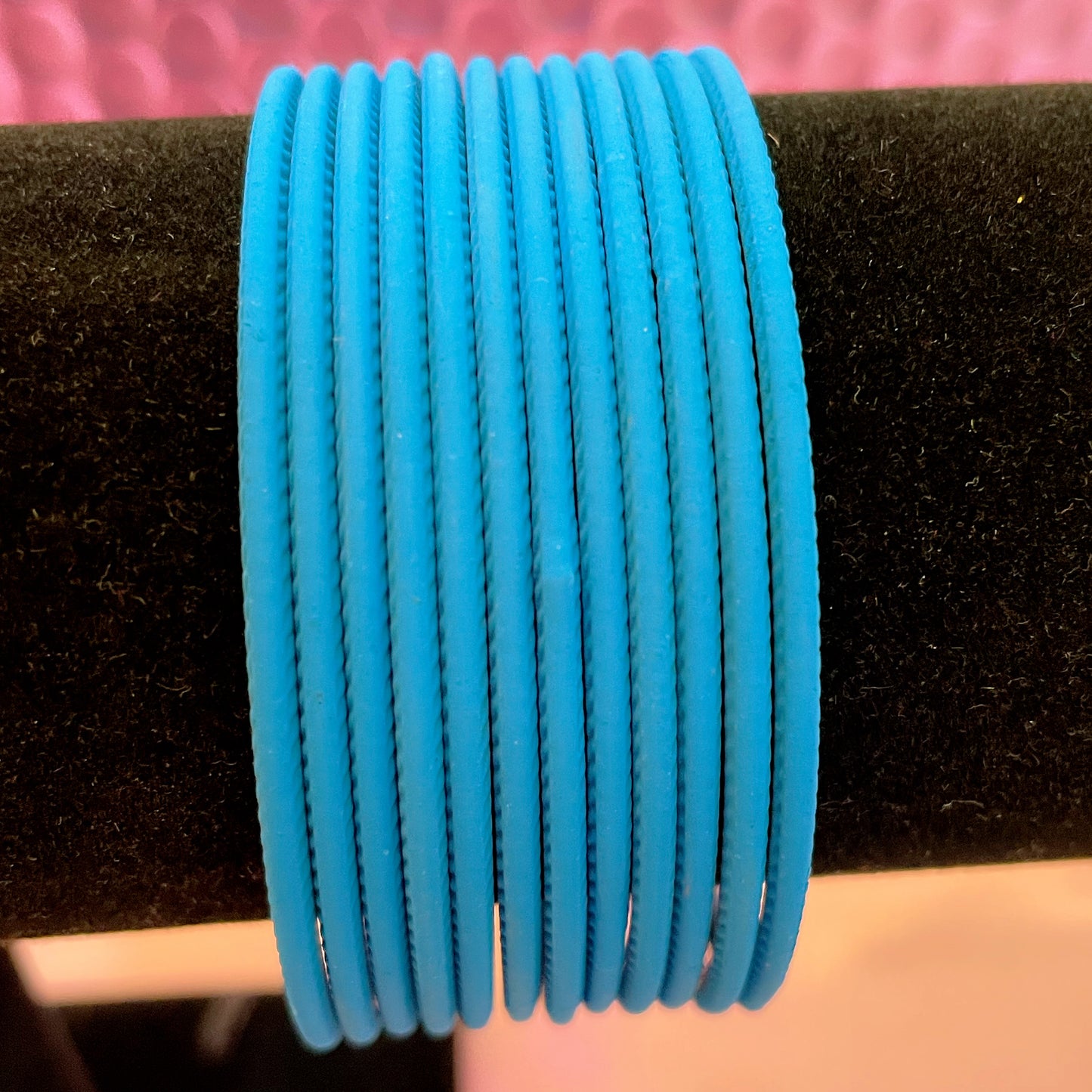Firozi Matte Bangles