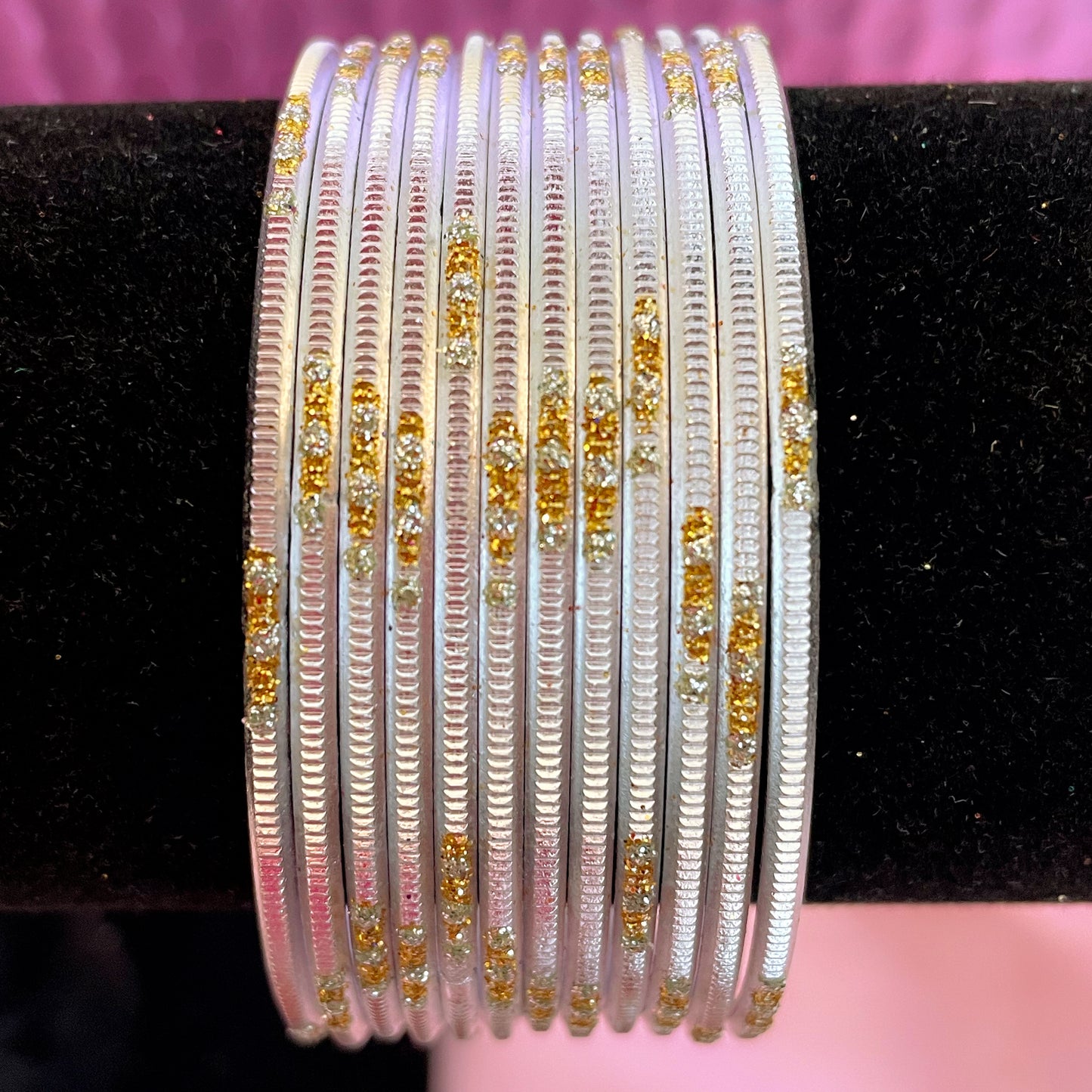 Silver Metal Bangles