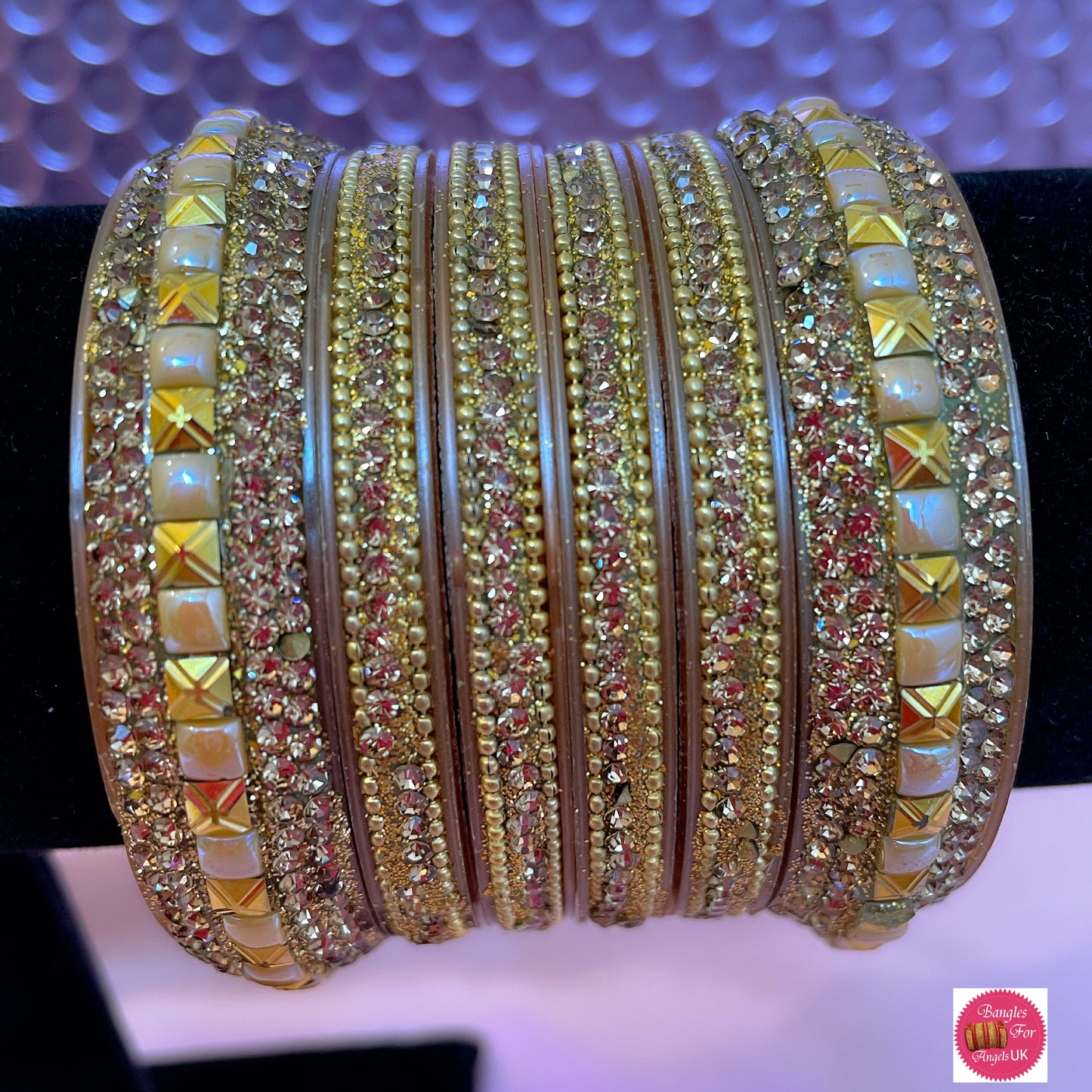 Gold Bangle Set- Size 2.4/2.6