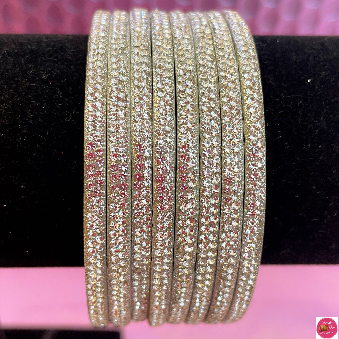 Silver Brass Metal Bangles