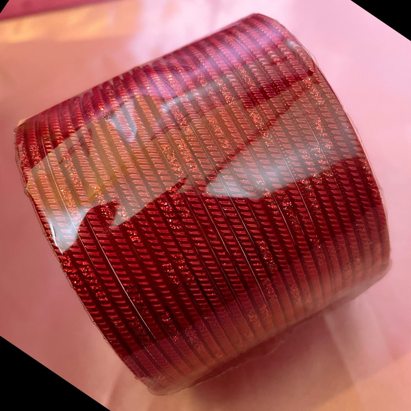 Various Colour Metal Bangles Set- Size 2.10