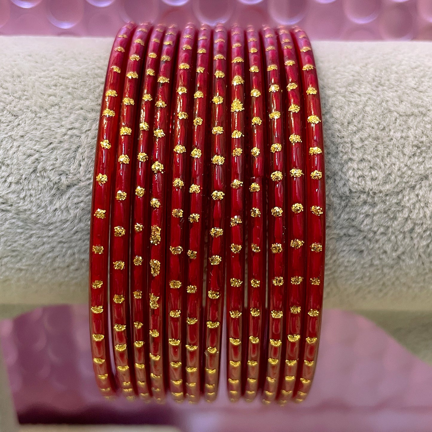 Glass Bangles in various colours: Size 2.10