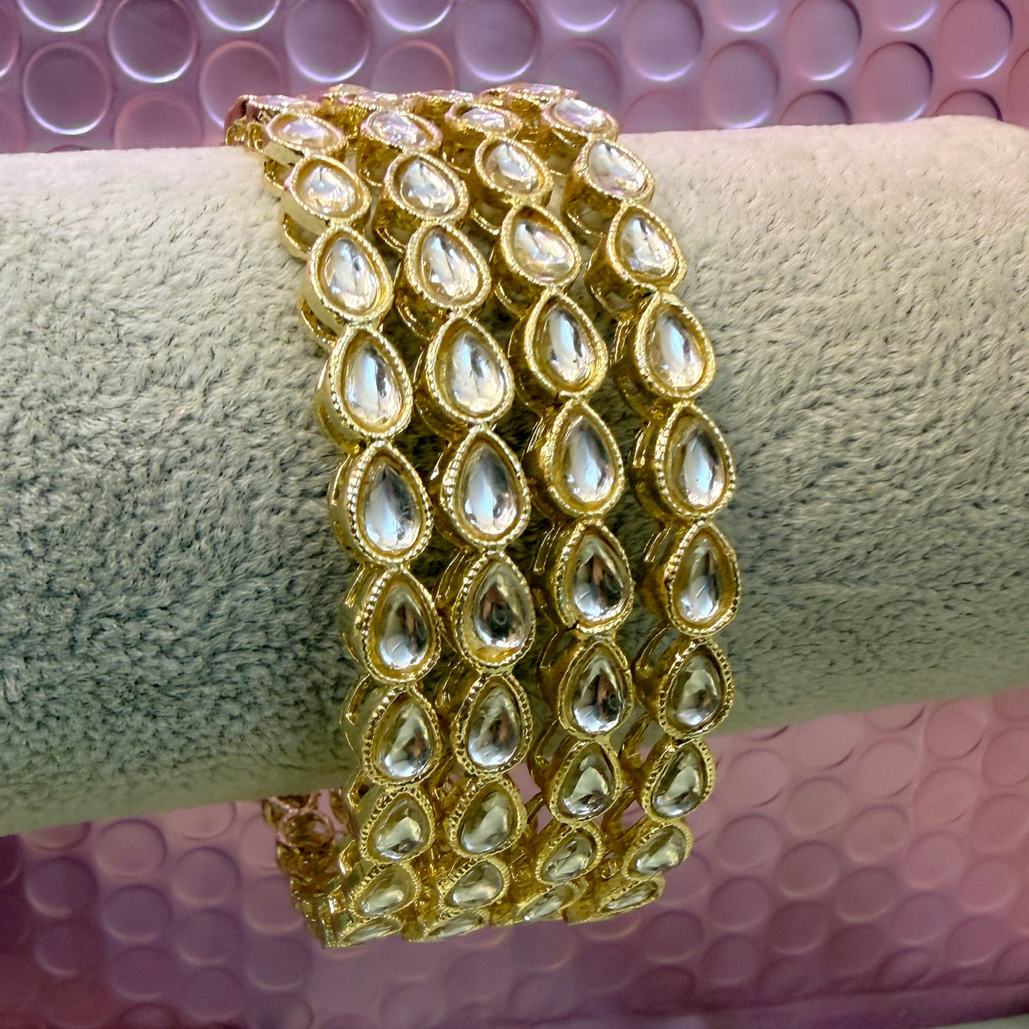 Kundan Mirror Karas
