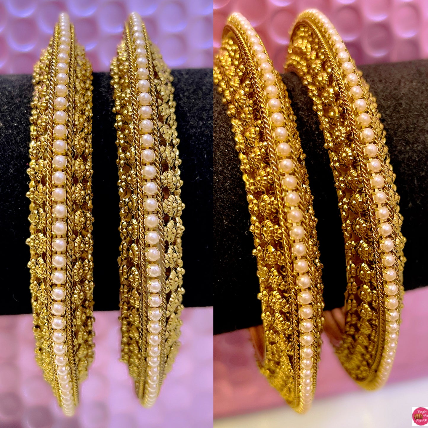 Antique Gold Pearl Karas