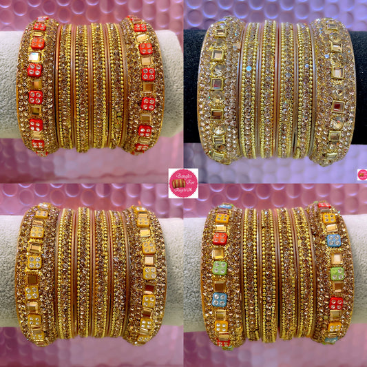 Kids Bangles Sets in various colours- Size 2.2
