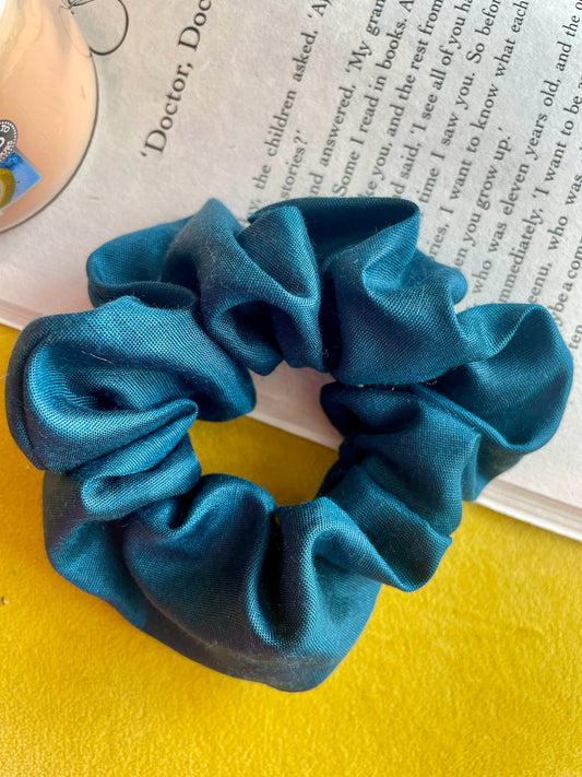 Teal Scrunchie