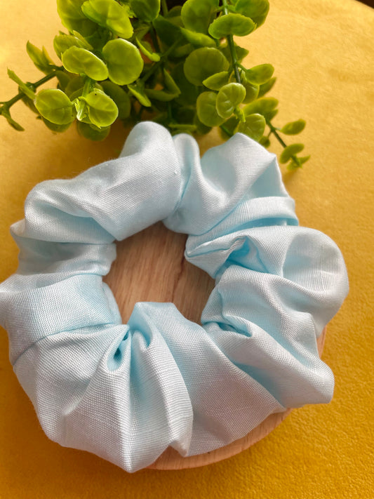 Baby Blue Scrunchie