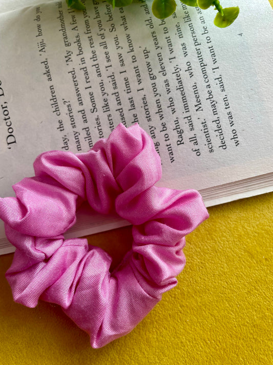 Pink Scrunchie