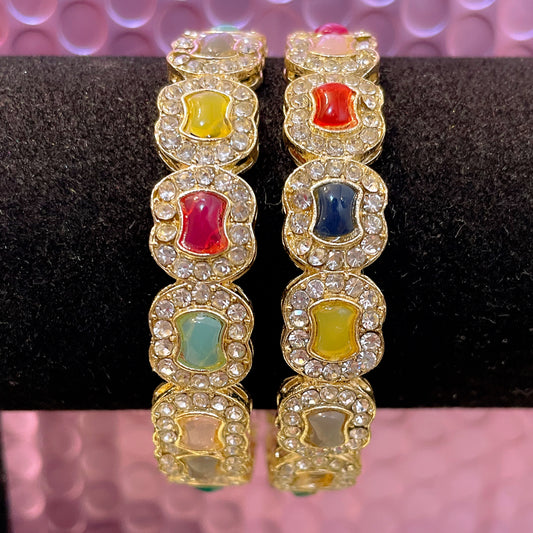 Multicoloured Zirconia Metal Karas