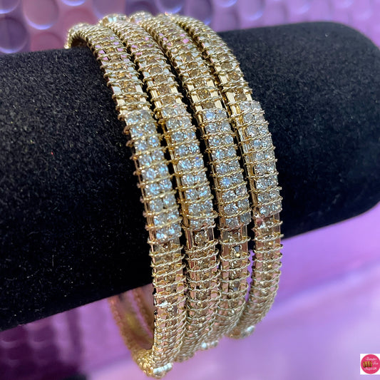 Gold Zirconia Metal Karas