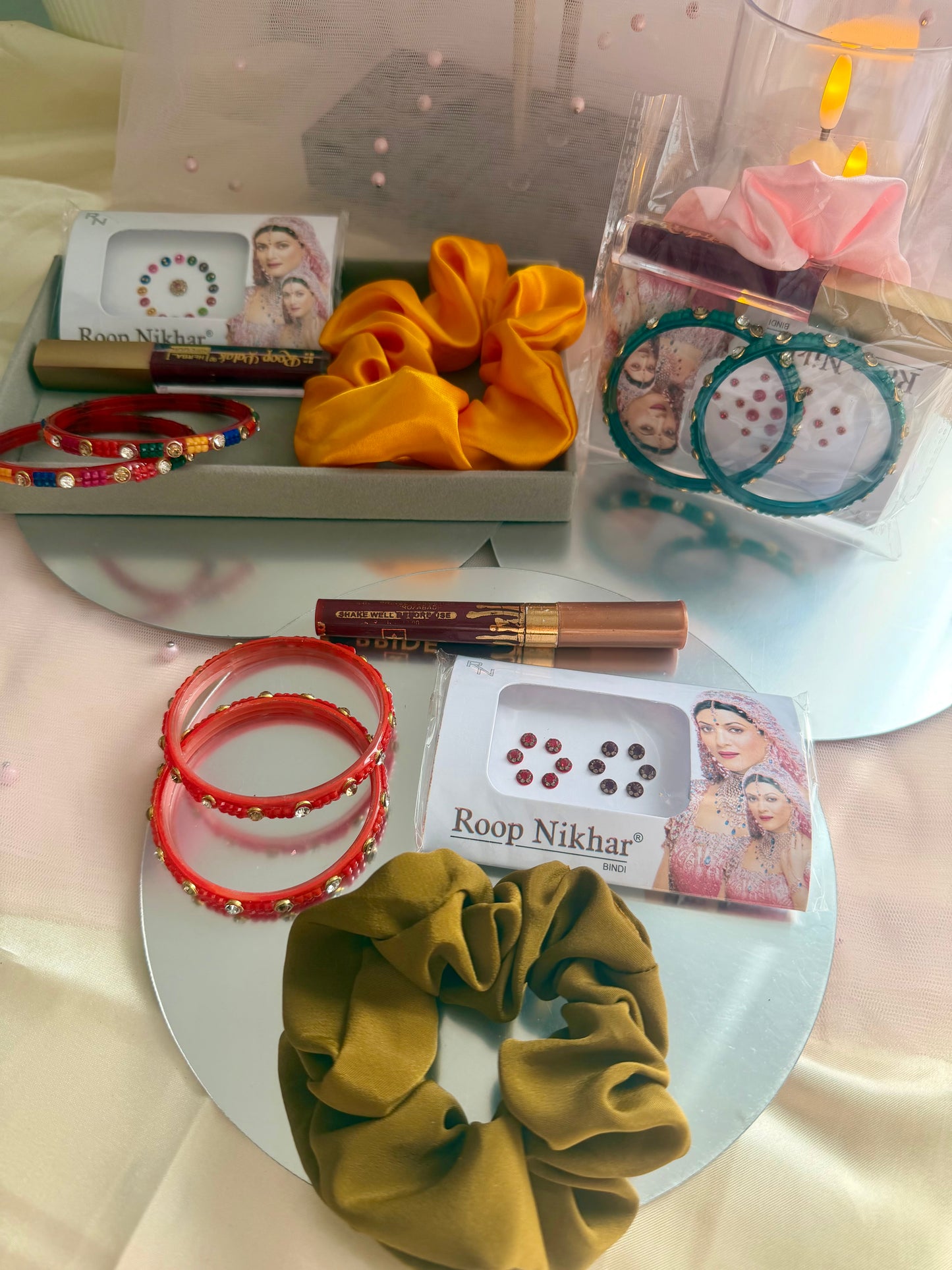 Puja/Navratre Combo Glass Gift Bag