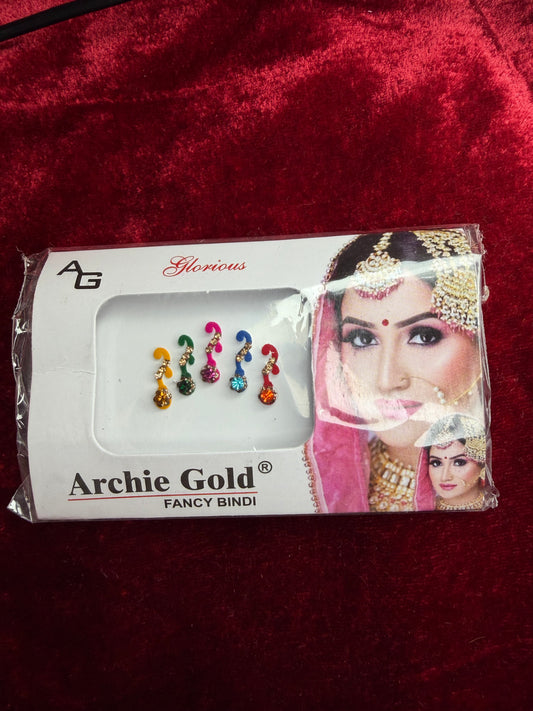 Multicoloured Stone Bindi