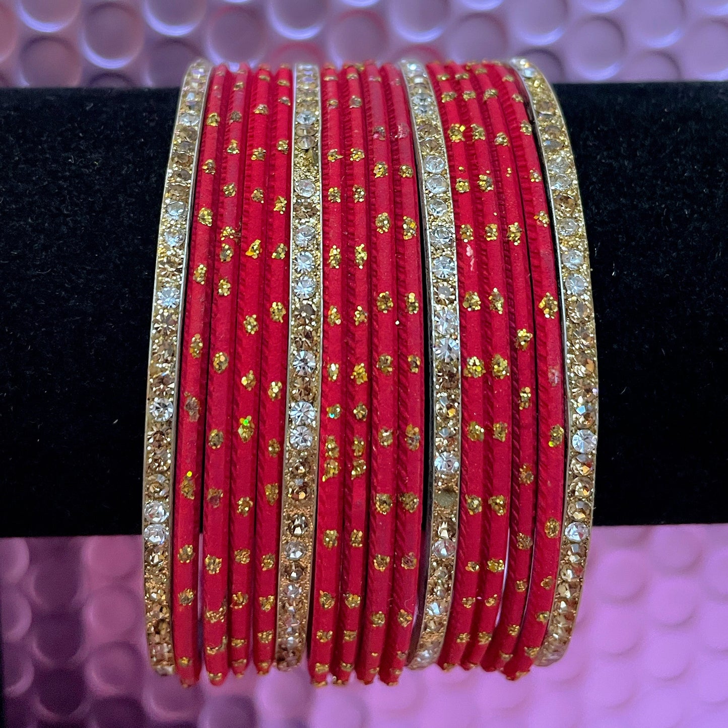 Various Colour Metal Bangle Sets