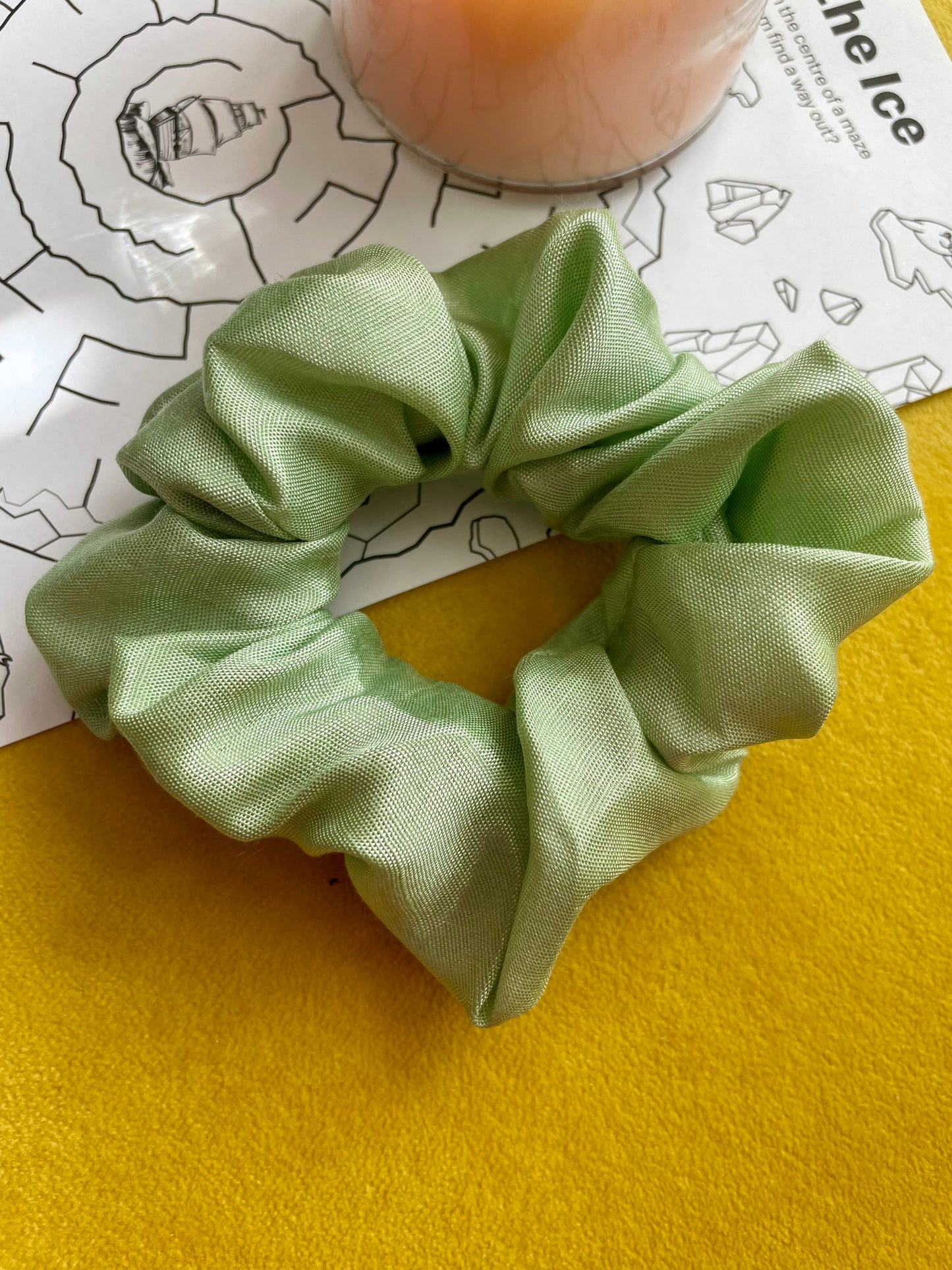 Mint Scrunchie