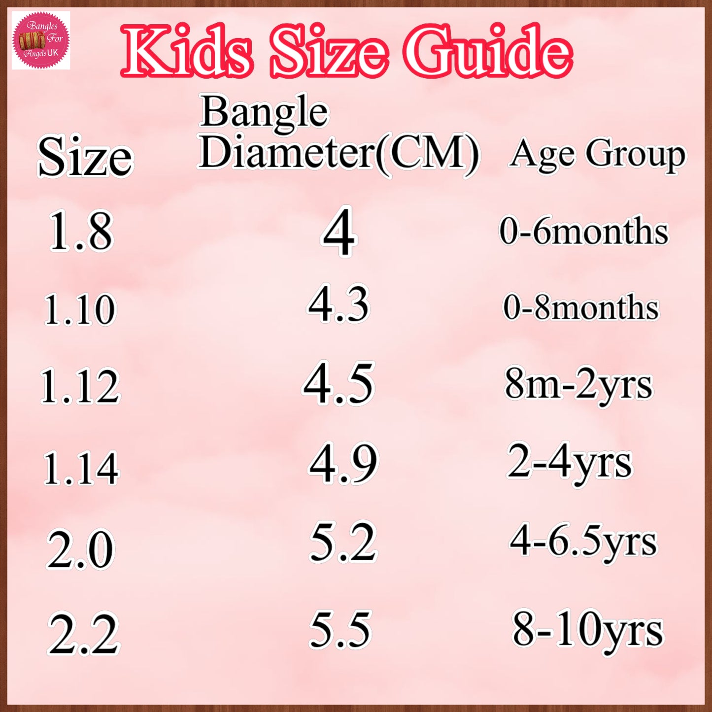 Kids Bangles Sets in various designs- Size 1.10/1.12/1.14