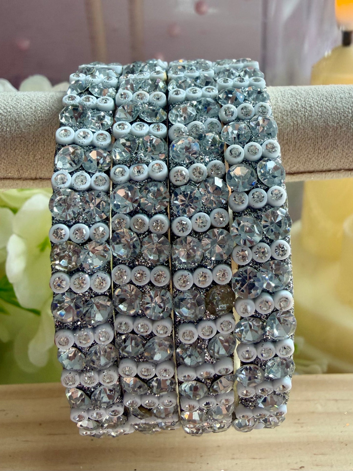 Silver White Metal Karas