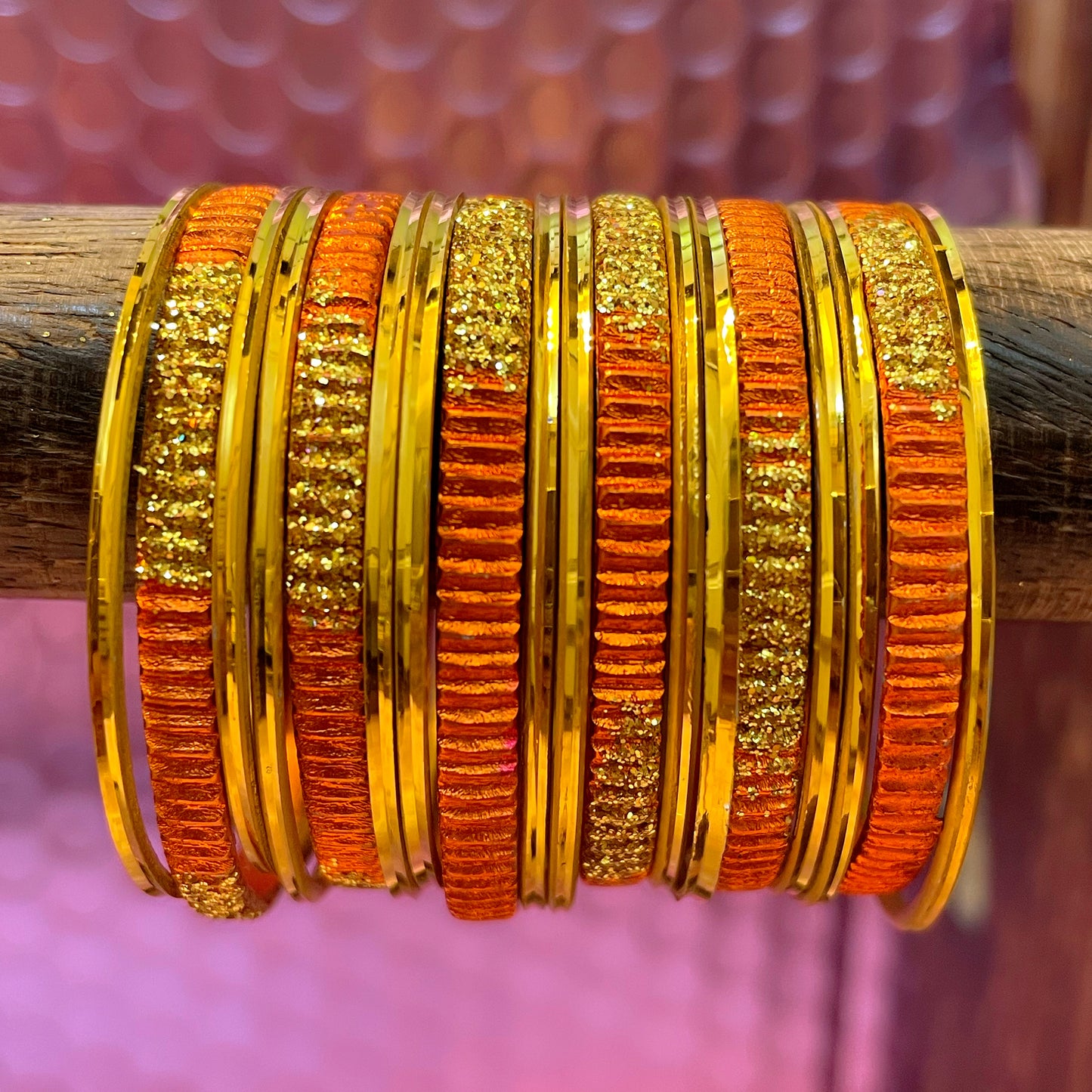 Kids Metal Bangles Sets- Various Colours