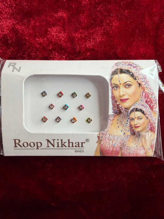 Multicoloured Stone Bindi