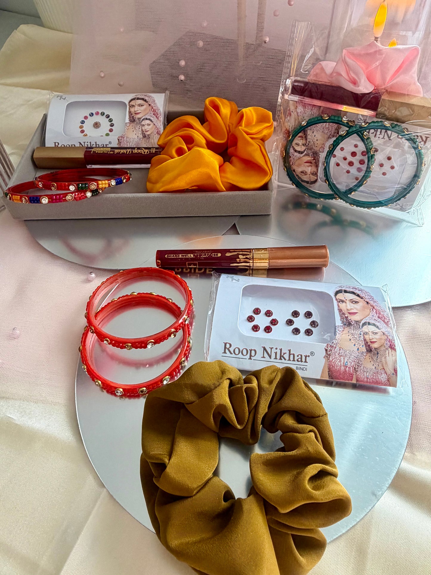 Puja/Navratre Combo Glass Gift Bag