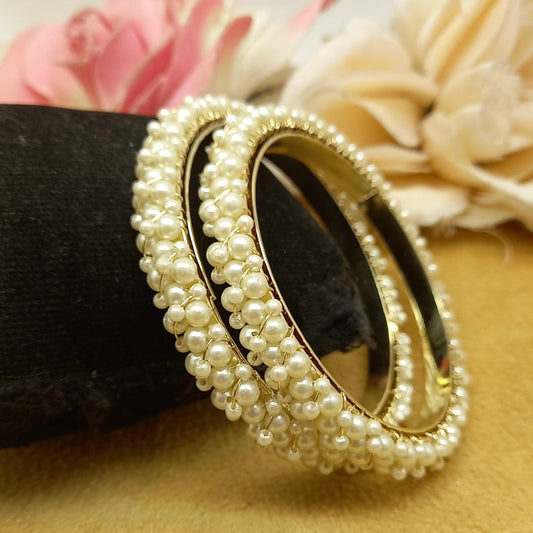 White Pearl Metal Karas