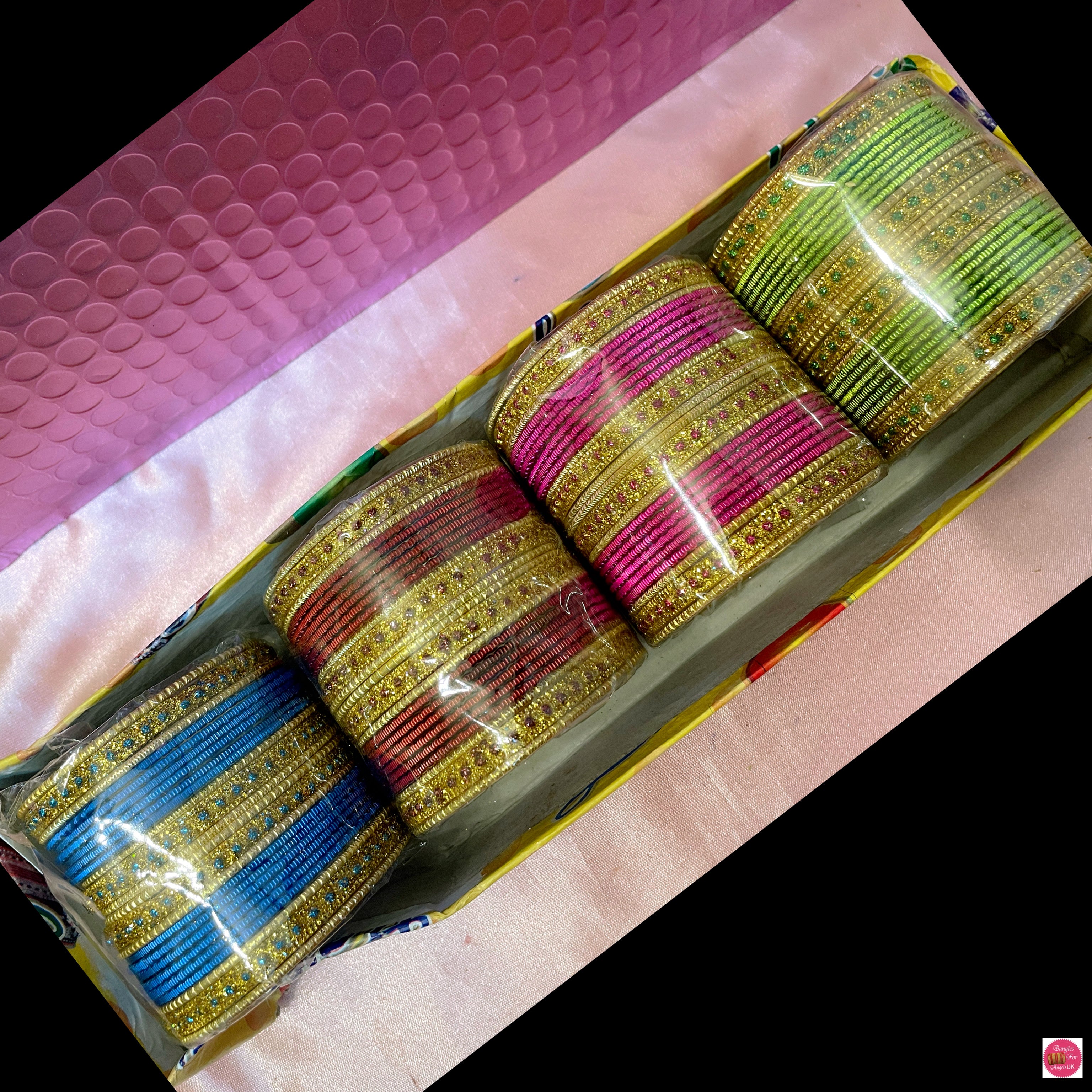Metal Bangles Combo Box- Size 2.4 – Bangles For Angels UK