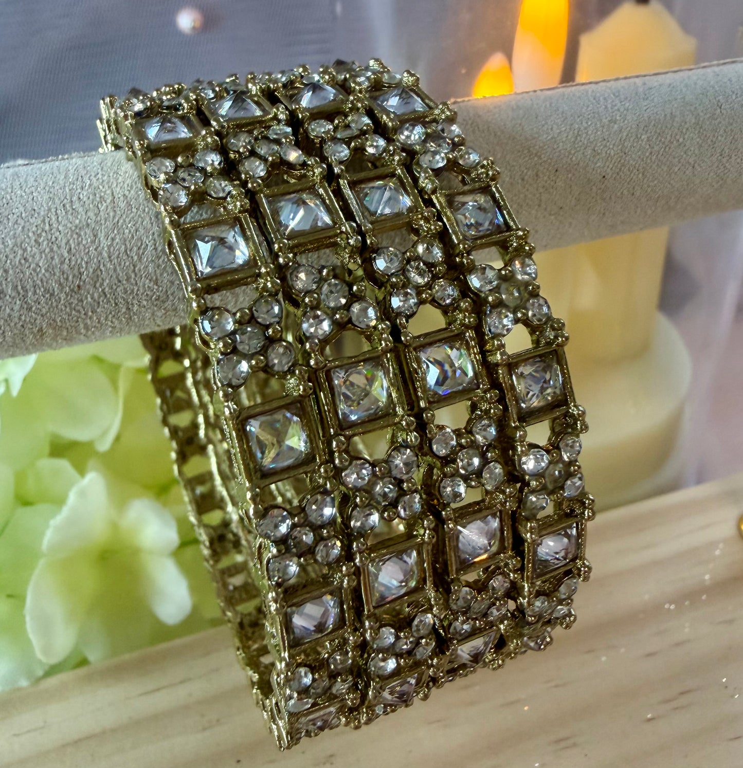 Kundan Stone Metal Karas