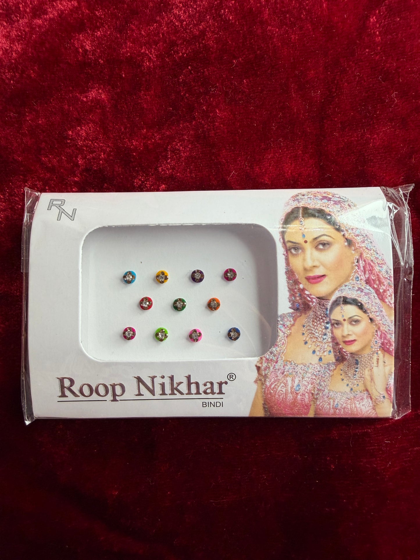 Multicoloured Stone Bindi